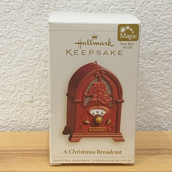 2006 Hallmark Keepsake A Christmas Broadcast Magic Sound Music Light Ornament - Picture 2 of 13